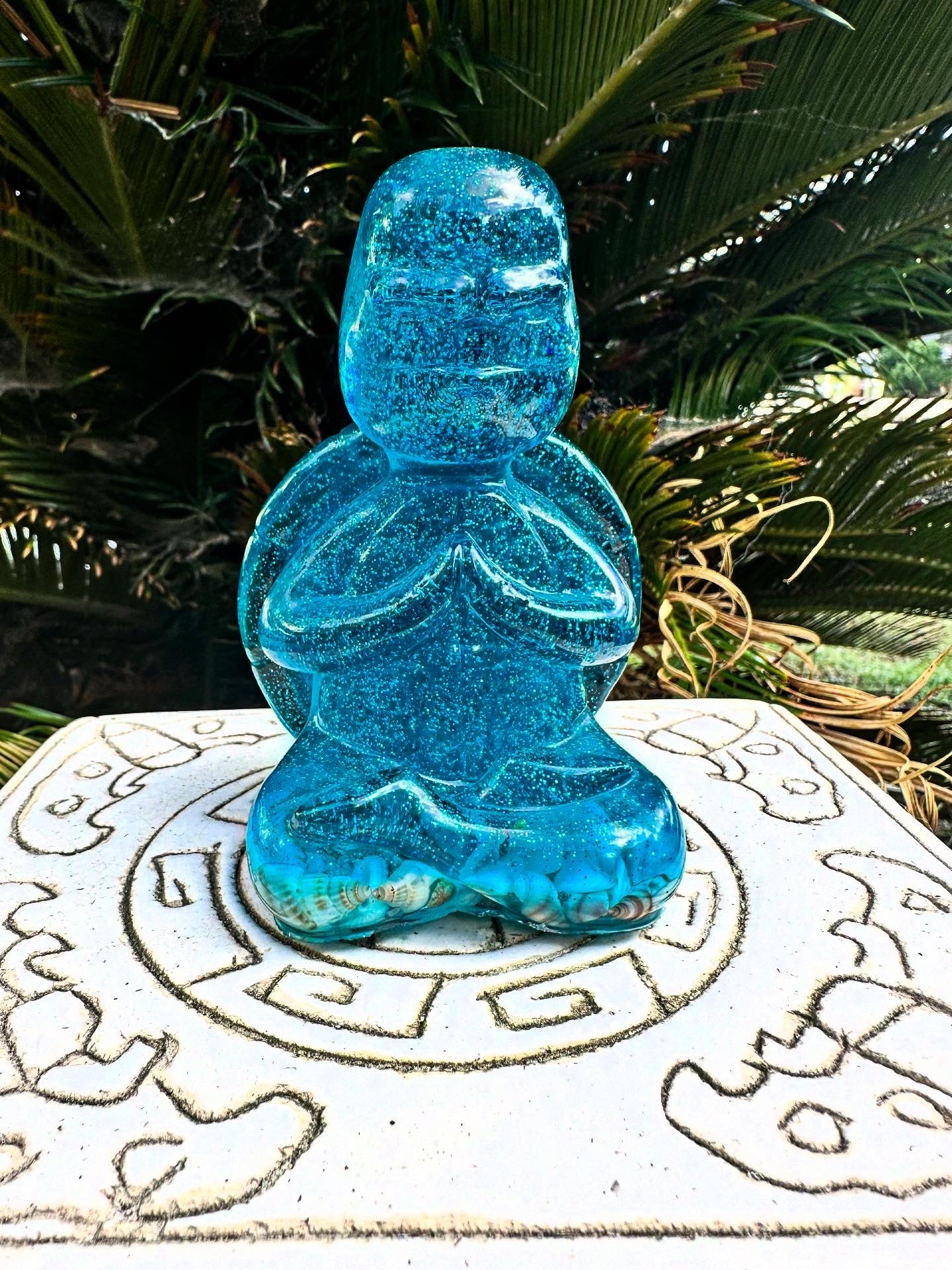Yoga Resin Frogs